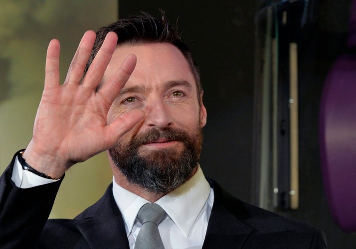 Hugh Jackman na premierze w Tokio