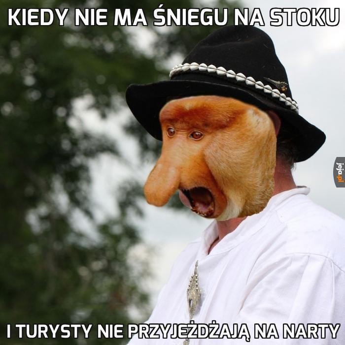 Najlepsze memy o jeździe na nartach