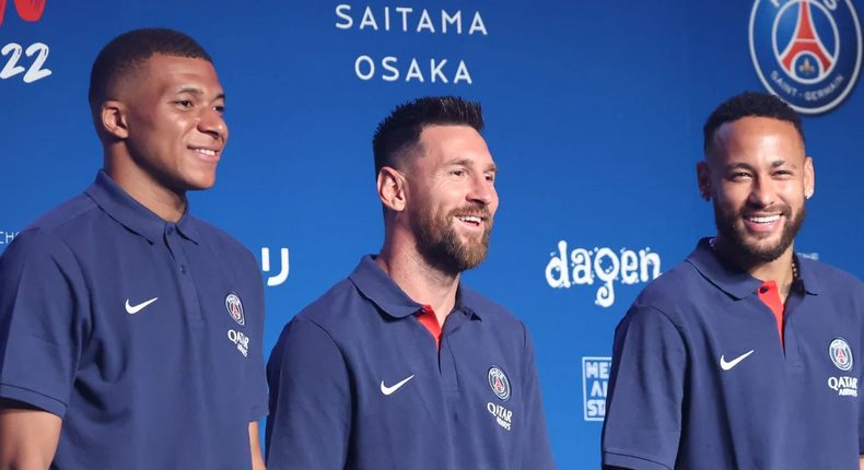 Kylian Mbappe - Neymar Jr - Lionel Messi (PSG)