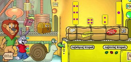 Screen z gry "Królik Bystrzak dla Zerówki 2006/2007: Lot do Balonii" 