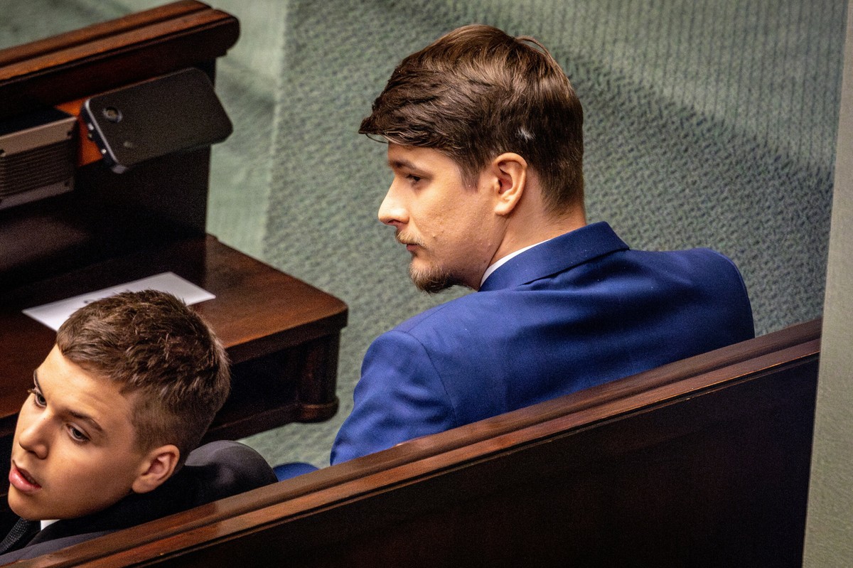 Daniel i Antoni Nawroccy, synowie prezydenta RP