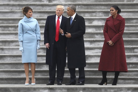 Zaprzysiężenie Donalda Trumpa w 2017 r.