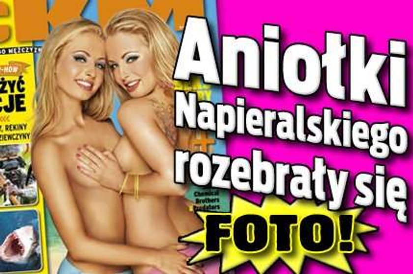 Aniołki Napieralskiego rozebrały się. Foto