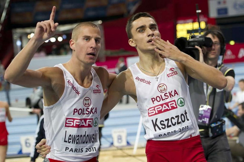 Adam Kszczot i Marcin Lewandowski są faowrytami do złota w biegu na 800 metrów w halowych mistrzostwach świata w Stambule