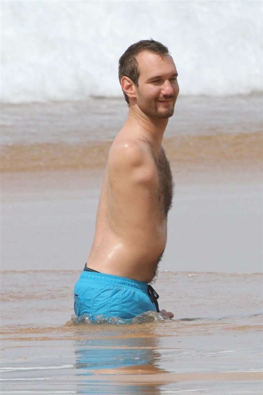 Nick Vujicic w podróży poślubnej