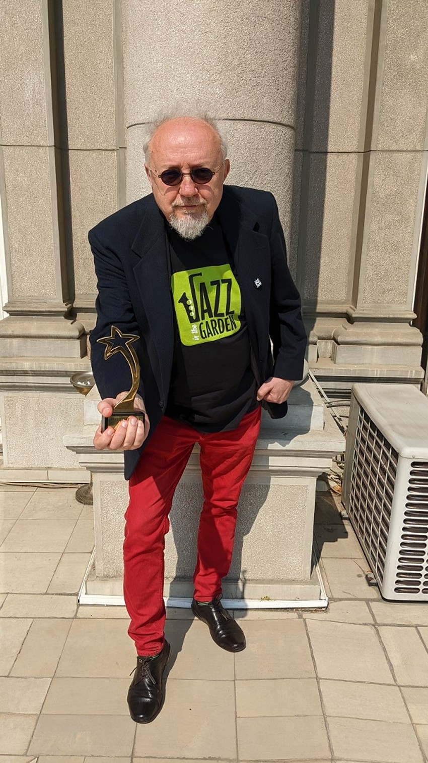 Viktor Čikeš, organizator Jazz in the Garden