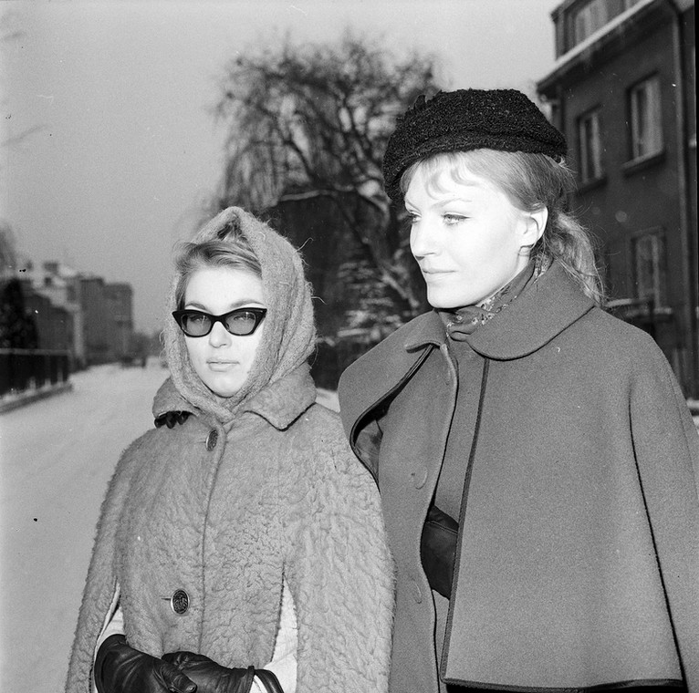 Katarzyna Gaertner i Anna German w 1966 r.