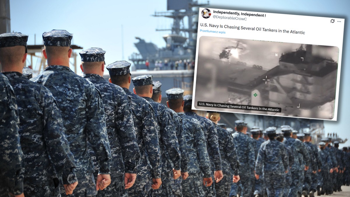 USA ścigają cztery tankowce z flagą Rosji. "Wyścig zombie"