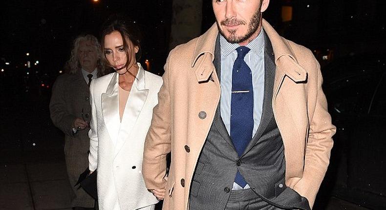 David, Victoria Beckham stepped out for dinner night 