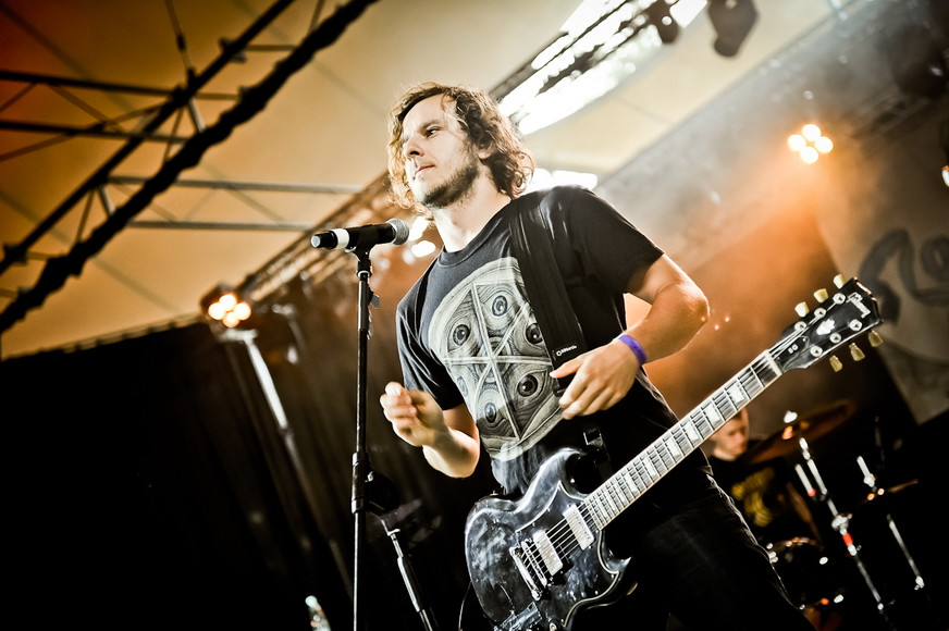 Kvelertak na Rock in Summer 2011 (fot. Artur Rawicz/Onet.pl)