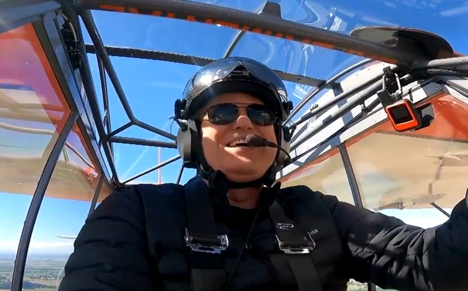 Meteorológ Roland Steadham.