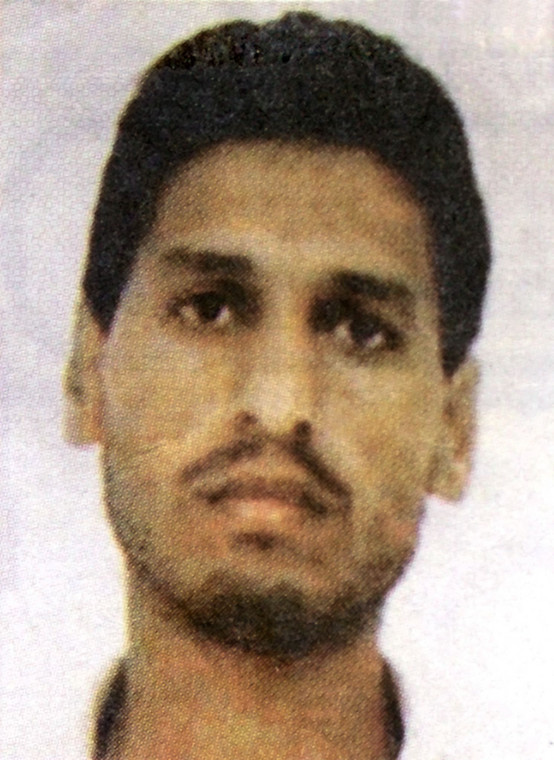 Mohammed Deif. Zdjęcie policyjne.