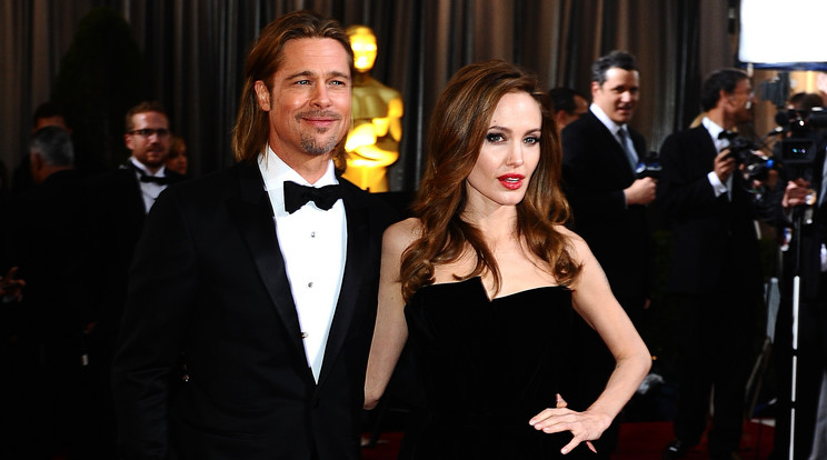 Angelina Jolie és Brad Pitt két évig voltak házasok /Forrás:Northfoto