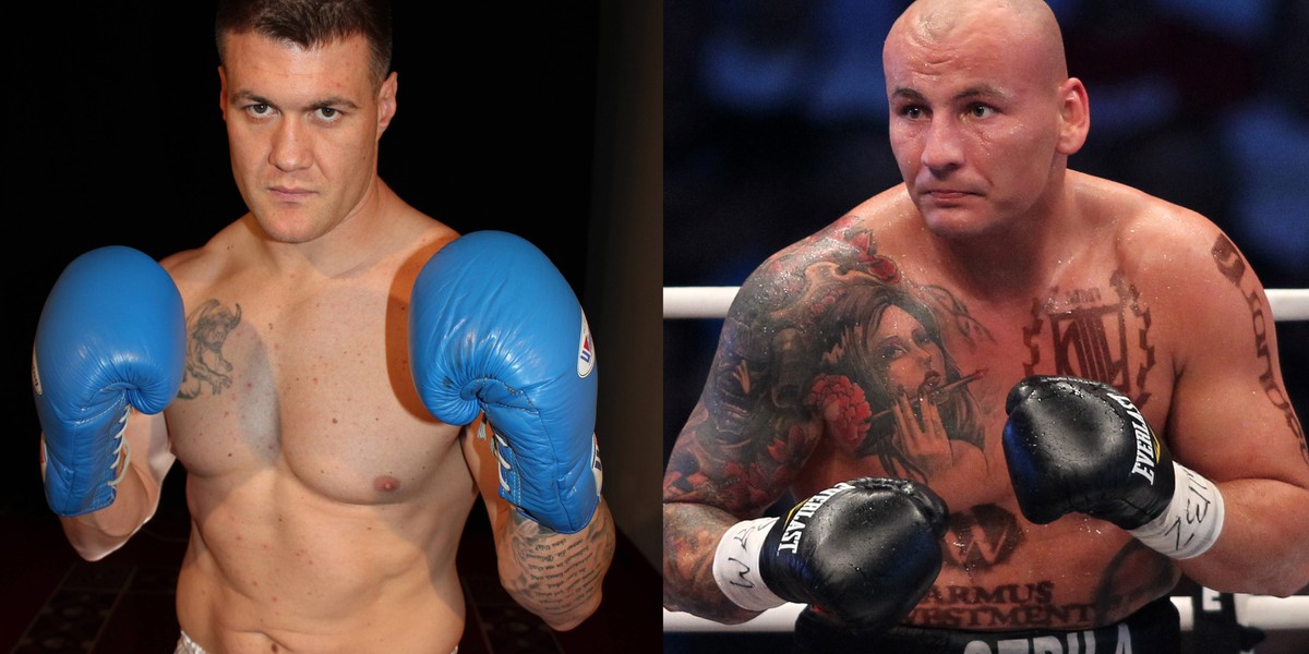 Brian Minto i Artur Szpilka