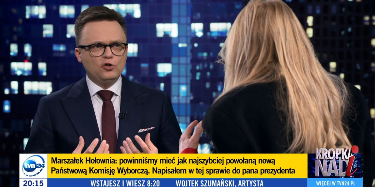 Hołownia mówi, co się stanie, gdy Wąsik i Kamiński przyjdą do Sejmu.