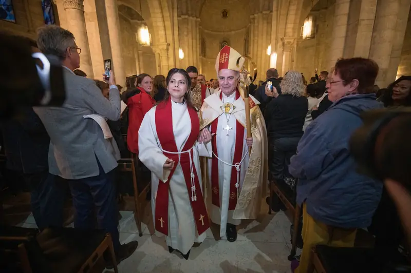 Pierwsza kobieta wyświęcona na pastorkę w Ziemi Świętej Fot. Albin Hillert 