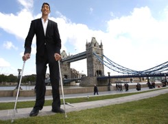 Najwyższy człowiek na świecie przestał rosnąć