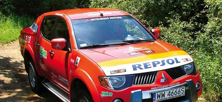 Mitsubishi L200 - prawie jak Dakar