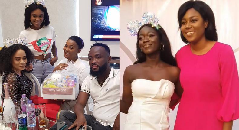 Nana Ama McBrown, Yvonne Nelson at Becca's daughter's birthday party