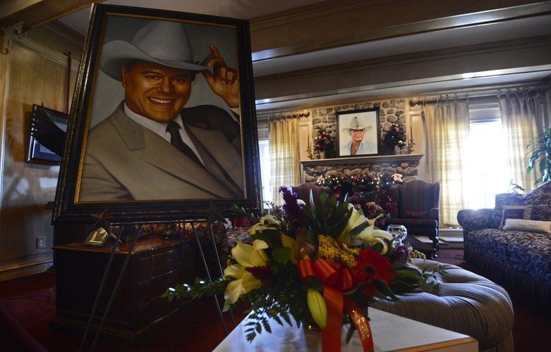 Wnętrze domu na Southfork Ranch, gdzie kręcony był serial 'Dallas'