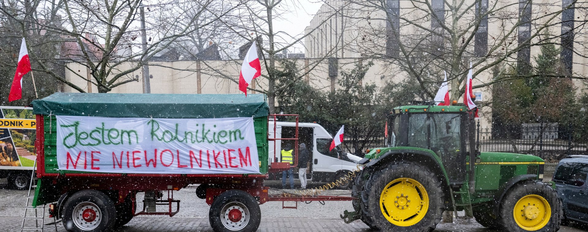 Protest rolników w Poznaniu