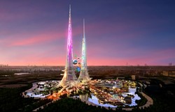Najwyższy budynek świata? Chińska wieża, Phoenixs Towers, o wysokości 1 km