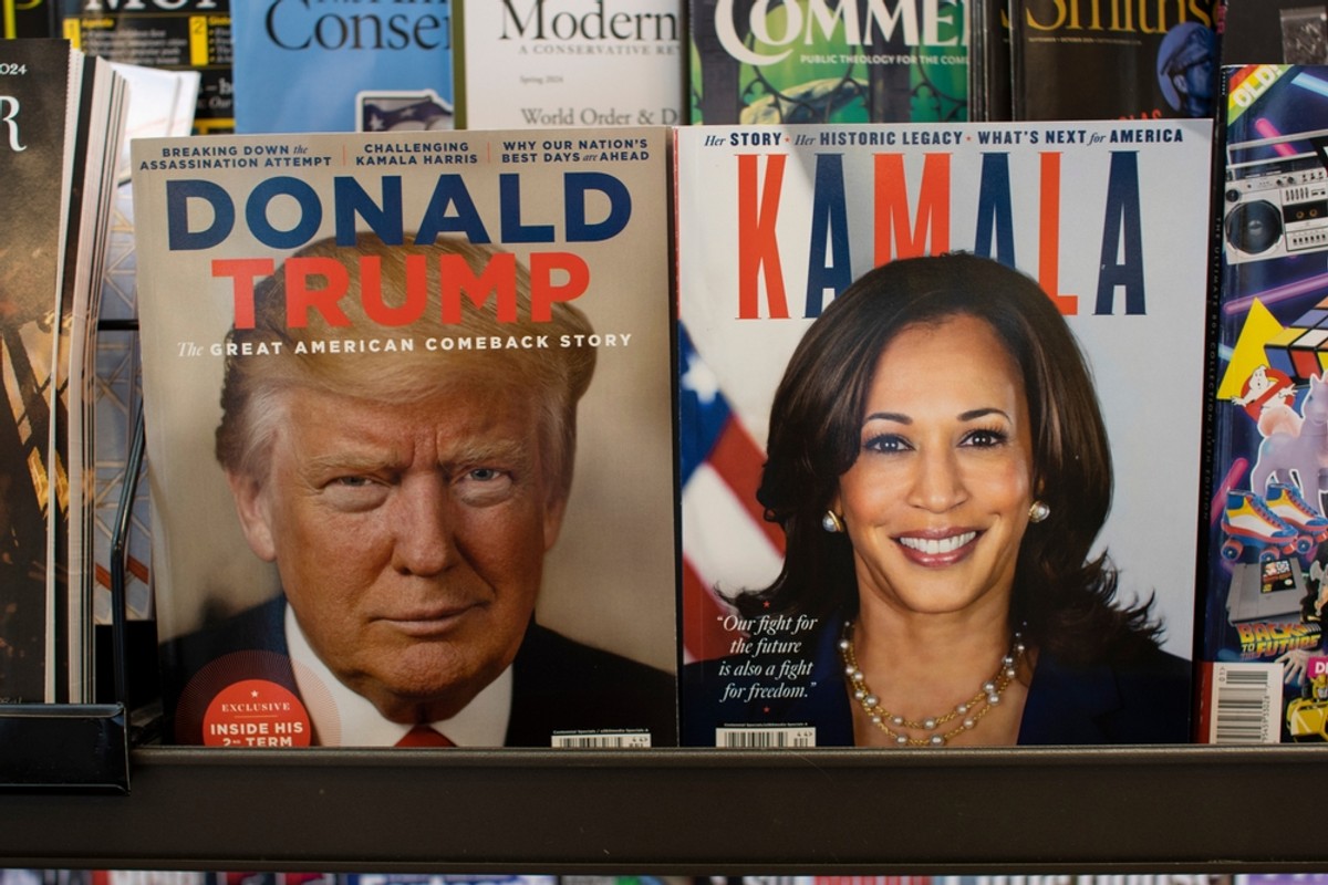 Donald Trump, Kamala Harris