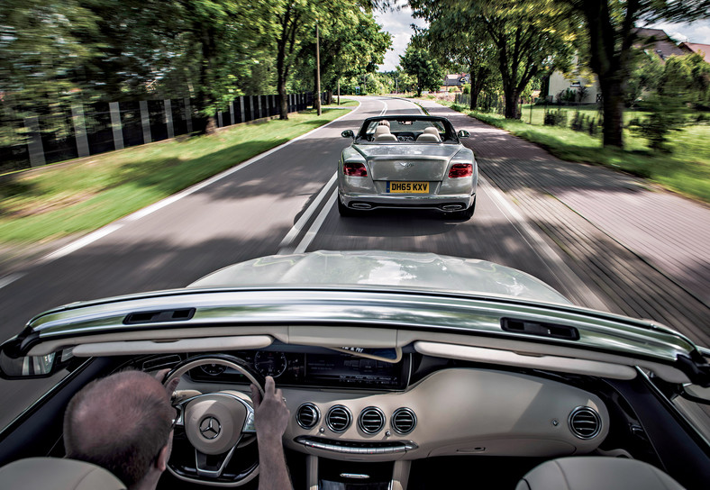 Bentley Continental GTC vs Mercedes S 500 kabriolet – nowa sytuacja