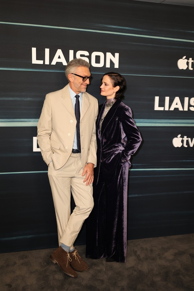 Vensan Kasel i Eva Grin na premijeri serije "Liaison" u Parizu  Berzane Nasser/ABACA/Shutterstock Editorial