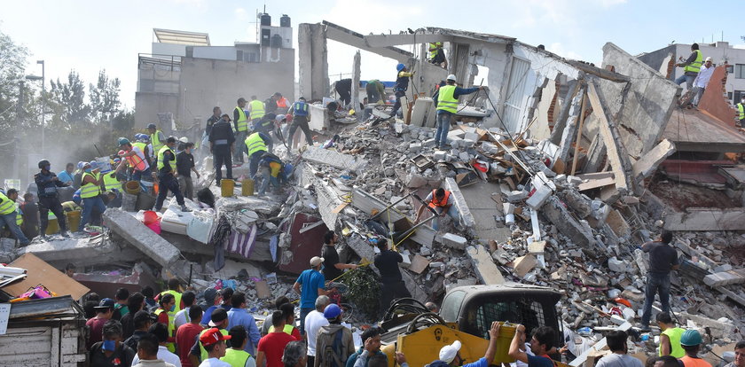 Żałoba narodowa w Meksyku. 230 ofiar śmiertelnych trzęsienia ziemi