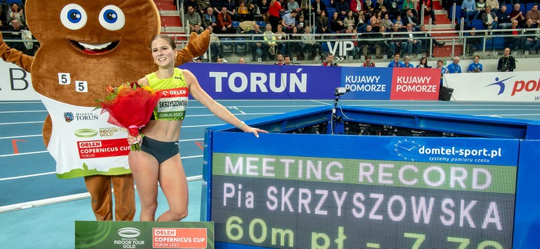 Mityng Orlen Copernicus Cup: Skrzyszowska najlepsza na 60 m ppł, Swoboda druga na 60