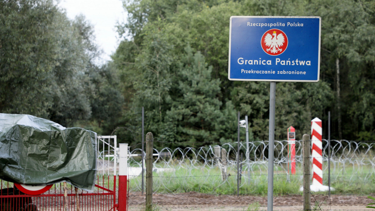 Usnarz Górny, sytuacja uchodźców na granicy z Białorusią