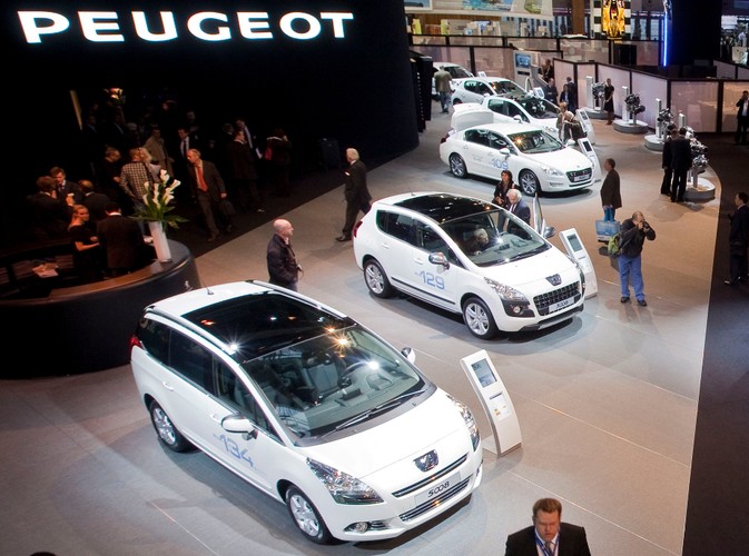 Showroom Międzynarodowego Salonu Samochodowego w Paryżu