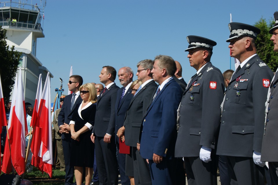 Uroczyste odsłonięcie pomnika gen. Andrzeja Błasika