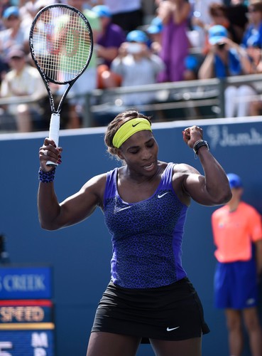 Serena Williams ma tak wielkie mięśnie, jak Marit Bjoergen