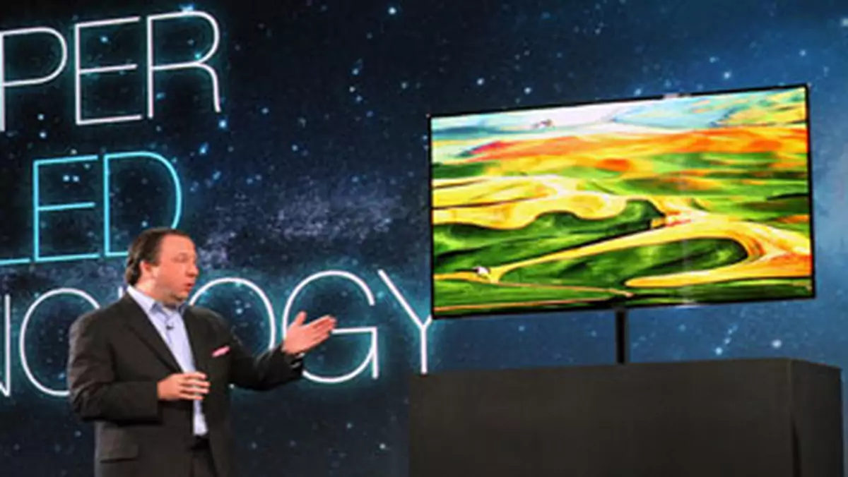 CES 2012: Samsung Super OLED TV - telewizor sterowany nie tylko głosem