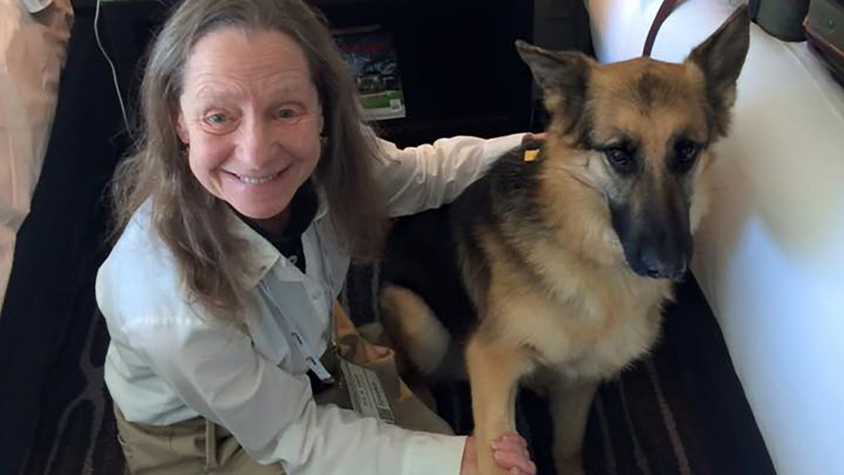 Sue Martin korzystała z linii American Airlines. Do samolotu wsiadła razem z mężem i swoim psem przewodnikiem - owczarkiem niemieckim o imieniu Quan. Nie miała pojęcia, jak źle zostaną potraktowani.