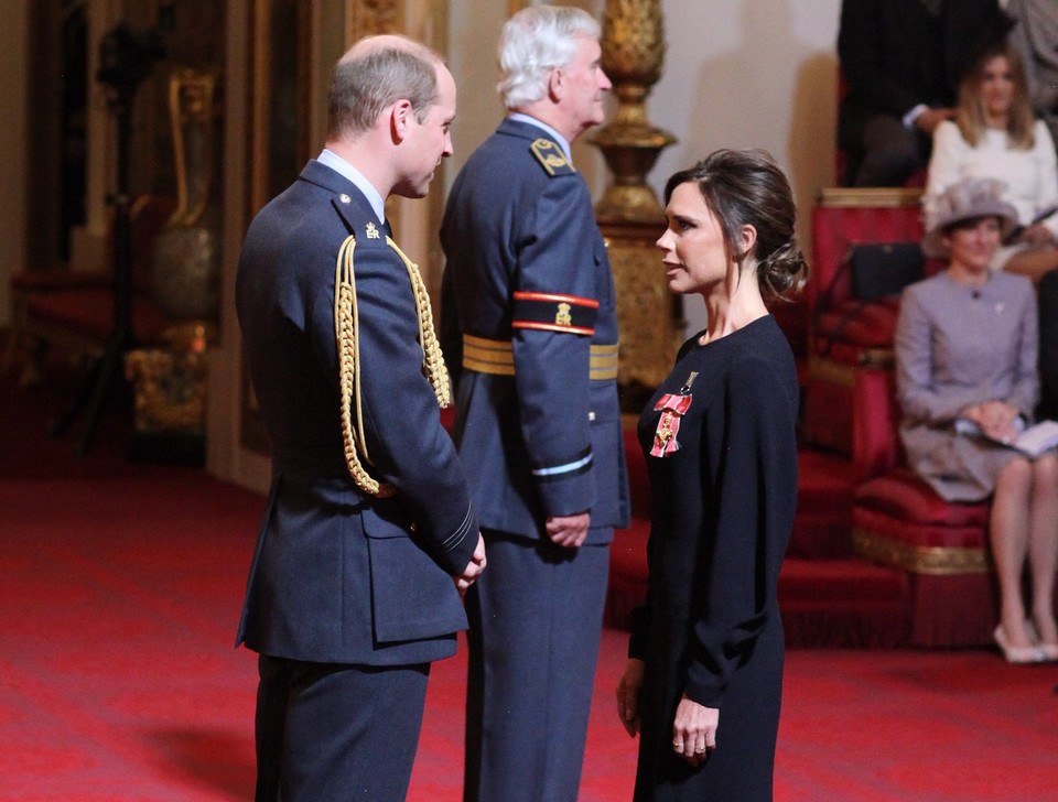 Victoria Beckham odznaczona Orderem Imperium Brytyjskiego