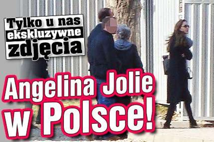 Tylko u nas! Angelina Jolie w Polsce!