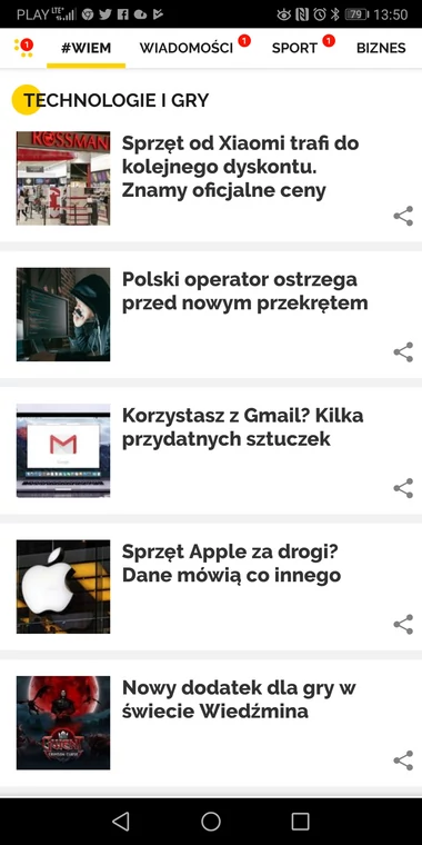 Aplikacja Onet