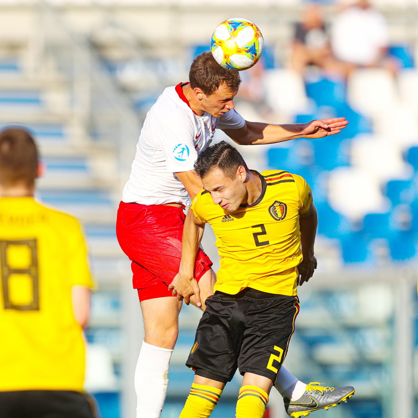 Pilka nozna. Euro U21. Polska - Belgia. 16.06.2019