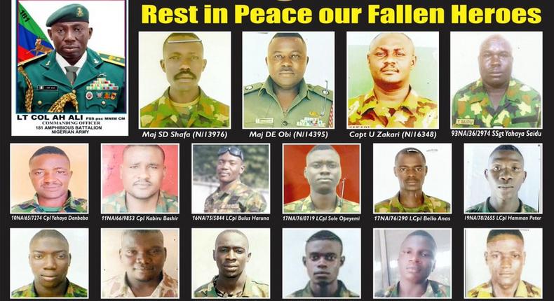 17 military personnel killed in Delta State [Nigerian Army]