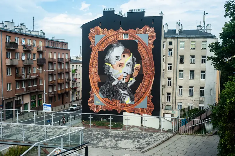 Nowy mural na warszawskim Powiślu