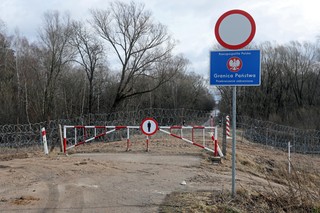 Zapora na granicy z Białorusią ma być gotowa do końca czerwca