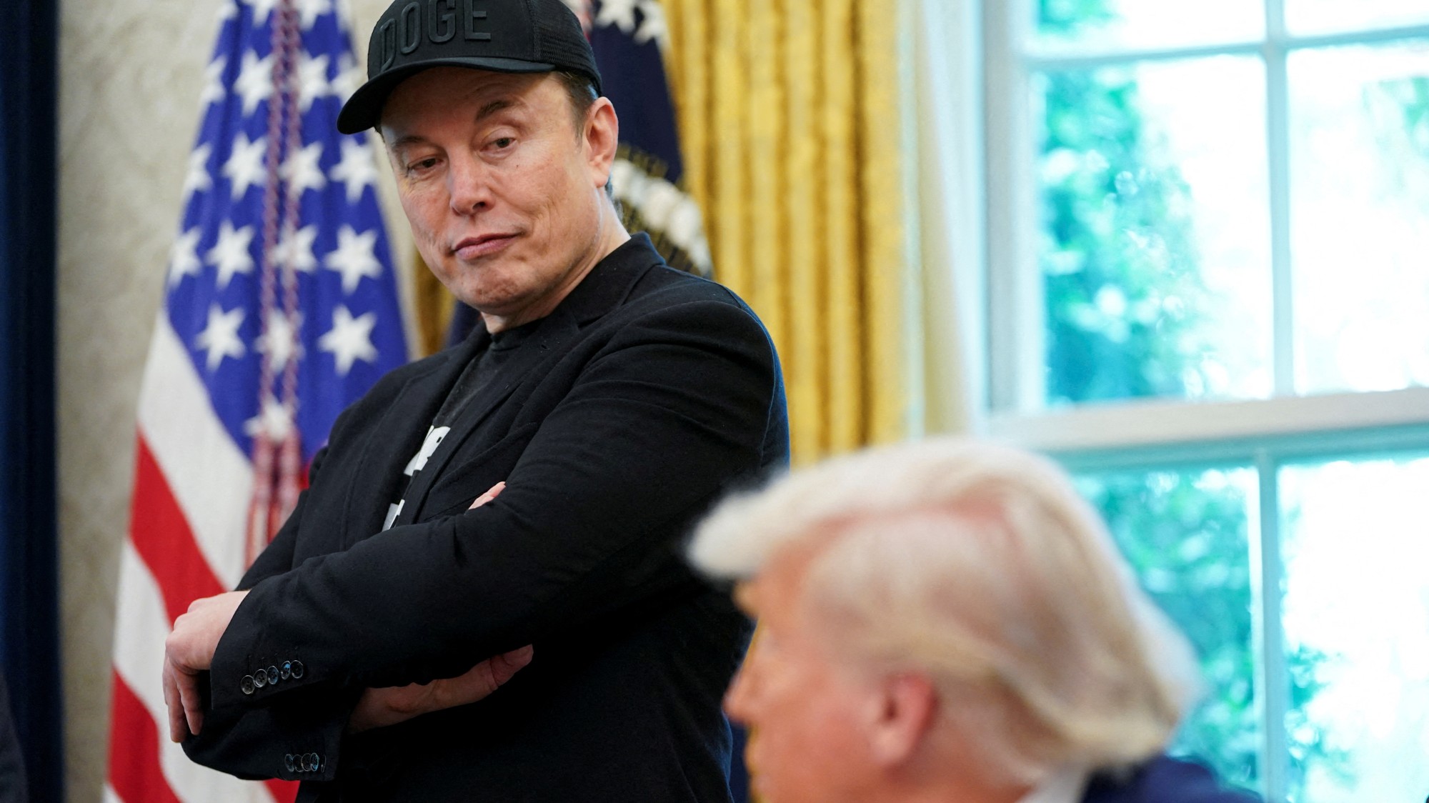 Elon Musk a Donald Trump
