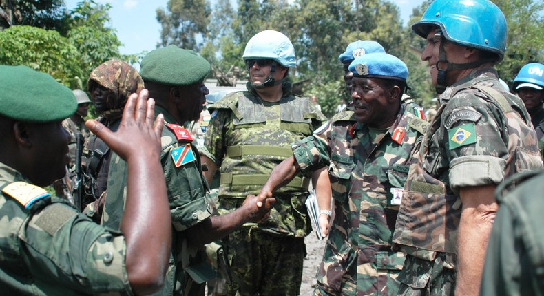 DRC troops 