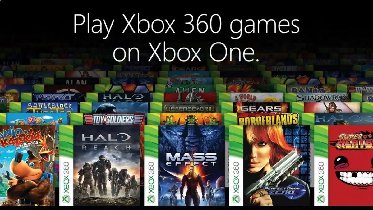 Xbox One - wsteczna kompatybilność już od 12 listopada