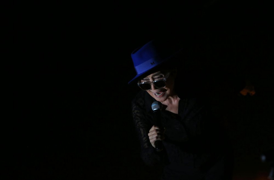 Yoko Ono w Polsce (fot. materiały prasowe festiwalu Transatlantyk Poznań)