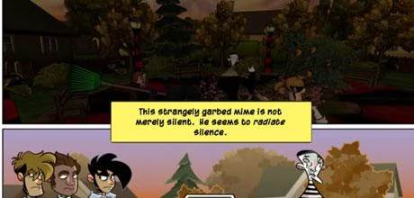Screen z gry "Penny Arcade Adventures: On the Rain-Slick Precipice of Darkness"