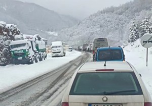 Gužve na putu Bistrica - Nova Varoš - Prijepolje